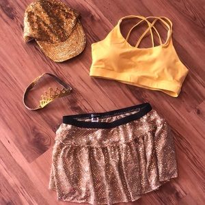 Sparkle Athletic skirt and Belle costume for Fun run.